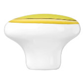 Gele Button Drawer Pull Keramische Knop (Zijkant)