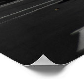 Gele cabinefrage poster (Hoek)