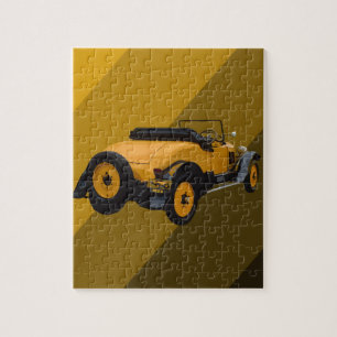 Gele Cabrio, puzzel