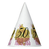 Gele Cactus Bloem 50 en Fabulous Verjaardag Feesthoedjes (Links)