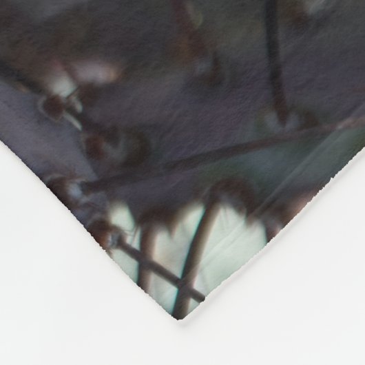 Gele cactus bloem in de lente fleece deken (Hoek)