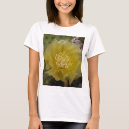 Gele Cactus In Bloei T-shirt