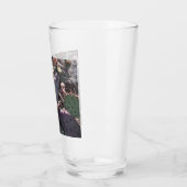 Gele cactusbloem glas (Links)