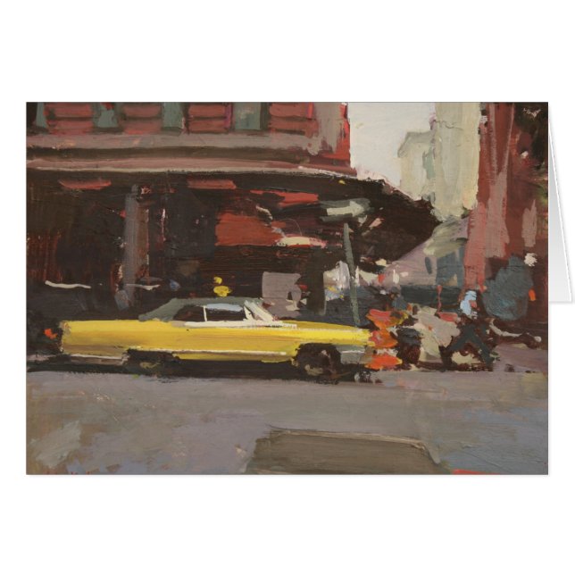 Gele Cadillac 2012 (Voorkant Horizontaal)