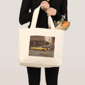 Gele Cadillac 2012 Grote Tote Bag (Voorkant (product))