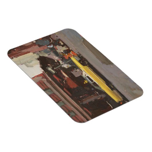 Gele Cadillac 2012 Magneet (Rechterzijde)