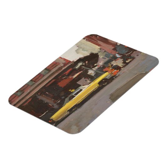 Gele Cadillac 2012 Magneet (Linkerzijde)