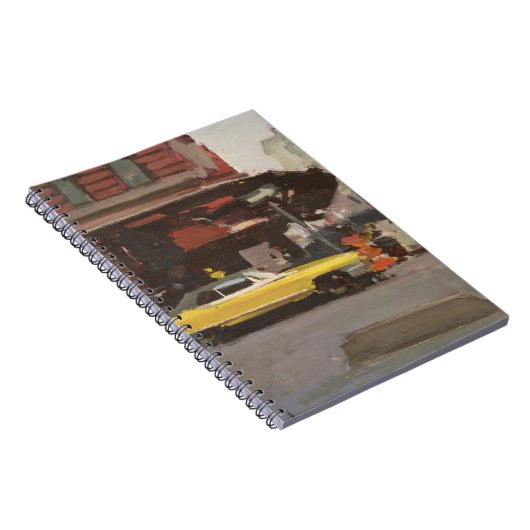 Gele Cadillac 2012 Notitieboek (Rechterzijde)