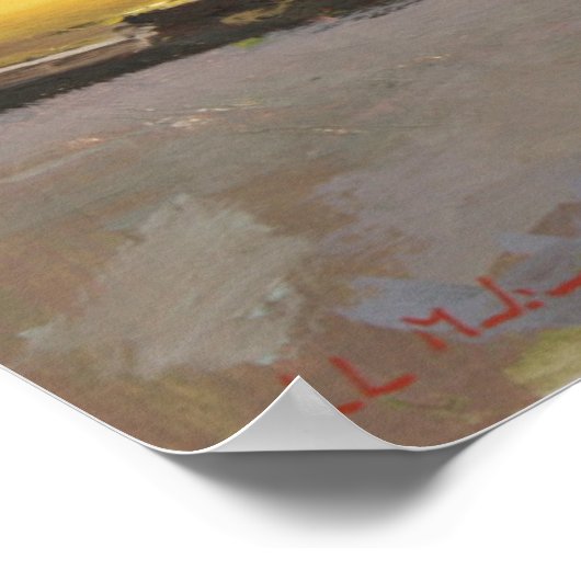 Gele Cadillac 2012 Poster (Hoek)