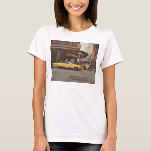 Gele Cadillac 2012 T-shirt (Voorkant)