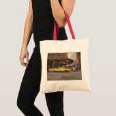 Gele Cadillac 2012 Tote Bag (Voorkant (product))