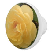 Gele Camellia-keramische trek Keramische Knop (Rechts)