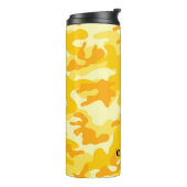 Gele Camo NAAM Sport Actief Avontuur Fun Thermosbeker (Gedraaid links)