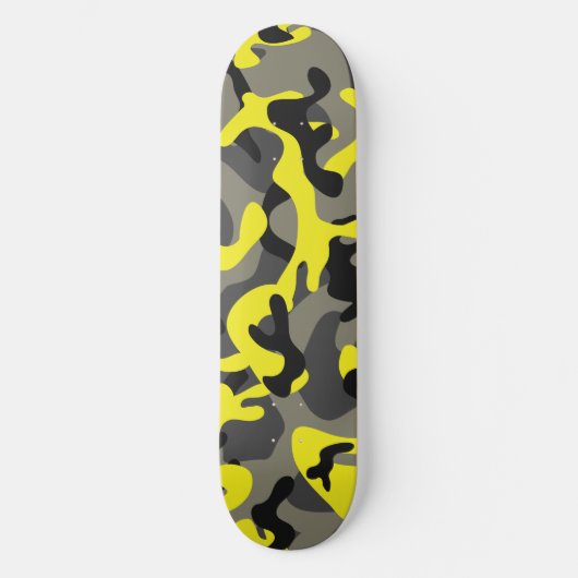 Gele Camo Skateboard | Camo Skateboard (Voorkant)