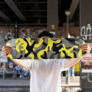 Gele Camo Skateboard Camo Skateboard