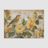 Gele Canarische Tissuepapier (Voorkant)