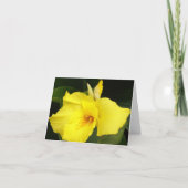 Gele Canna Kaart (Voorkant)