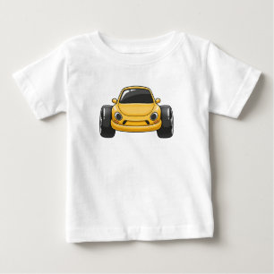 Gele Cartoon Auto
