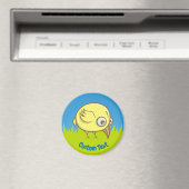 Gele cartoon magnet (Insitu (Vaatwasser))