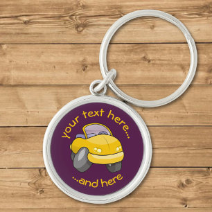 Gele Cartoon Sleutelhanger