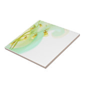 Gele cellen tegeltje (Zijkant)