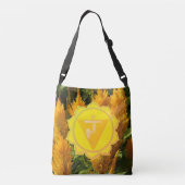 Gele Chakra Custom All-Over-Print Cross Body Bag Crossbody Tas (Achterkant)