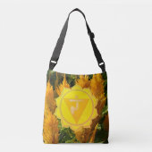 Gele Chakra Custom All-Over-Print Cross Body Bag Crossbody Tas (Voorkant)