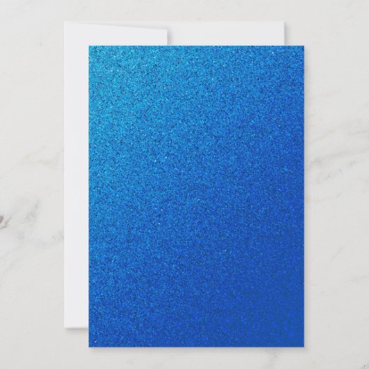 Gele Chanoeka Menorah seizoen om script te schitte Feestdagenkaart (Achterkant)