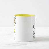 Gele Cheerleader Mok (Midden)