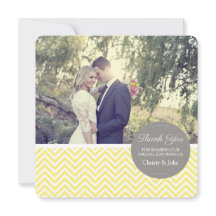 Gele Chevron Weddenschap Hartelijk dank