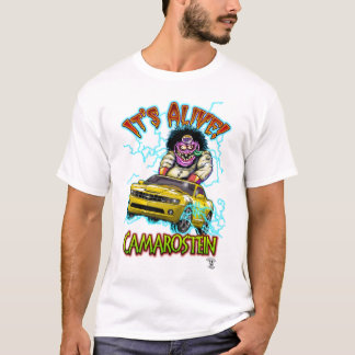 Gele Chevy Camaro SS T-Shirt