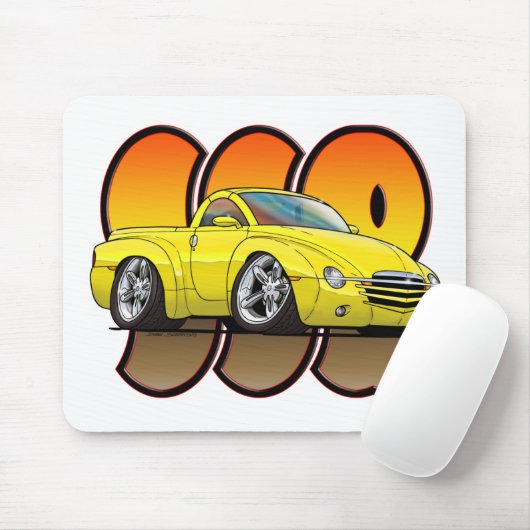 Gele Chevy SSR Muismat (Met muis)