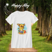 Gele Chihuahua, Grappig Huisdier Hond Witte Kleur T-shirt