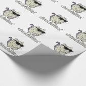 Gele Chinchilline Chinchilla Cadeaupapier (Hoek)