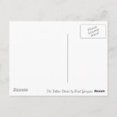 Gele Christus door Paul Gauguin Briefkaart (Achterkant)