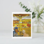 Gele Christus, Gauguin Briefkaart (Staand voorkant)