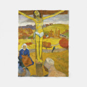 Gele Christus, Gauguin Fleece Deken (Voorkant)