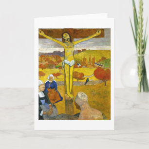 Gele Christus, Gauguin Kaart