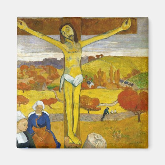 Gele Christus, Gauguin Magneet (Voorkant)