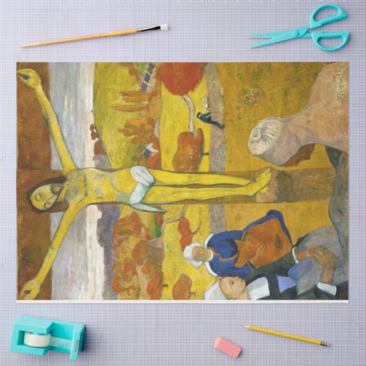 Gele Christus, Gauguin Tissuepapier (Craft)