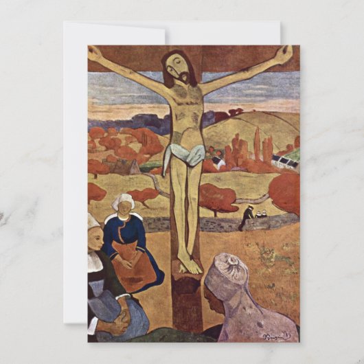 Gele Christus van Paul Gauguin (Voorkant)