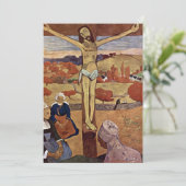 Gele Christus van Paul Gauguin (Staand voorkant)
