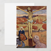 Gele Christus van Paul Gauguin (Voorkant / Achterkant)