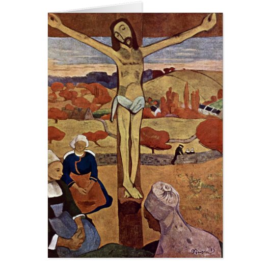 Gele Christus van Paul Gauguin (Voorkant)