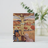 Gele Christus van Paul Gauguin,  Kunst Briefkaart (Staand voorkant)