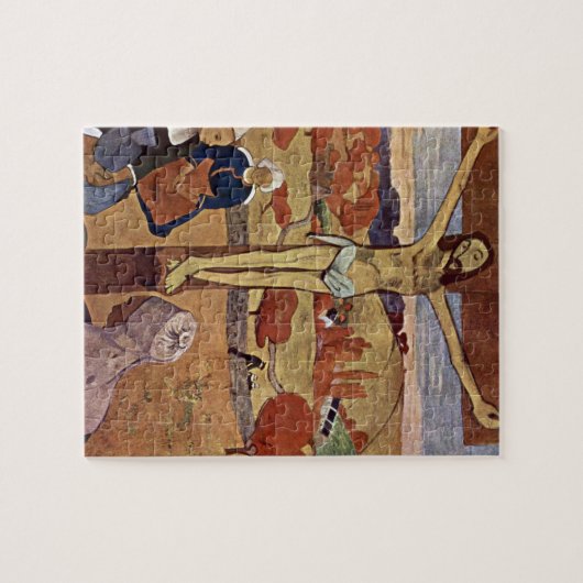 Gele Christus van Paul Gauguin,  Kunst Legpuzzel (Horizontaal)
