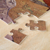 Gele Christus van Paul Gauguin,  Kunst Legpuzzel (Zijkant)