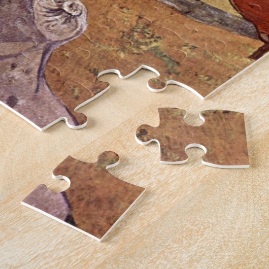 Gele Christus van Paul Gauguin,  Kunst Legpuzzel (Zijkant)