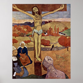 Gele Christus van Paul Gauguin,  Kunst Poster