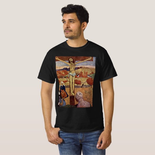 Gele Christus van Paul Gauguin,  Kunst T-shirt (Voorkant volledig)